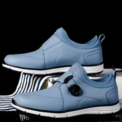 BREATHABLE LEATHER GOLF SHOES